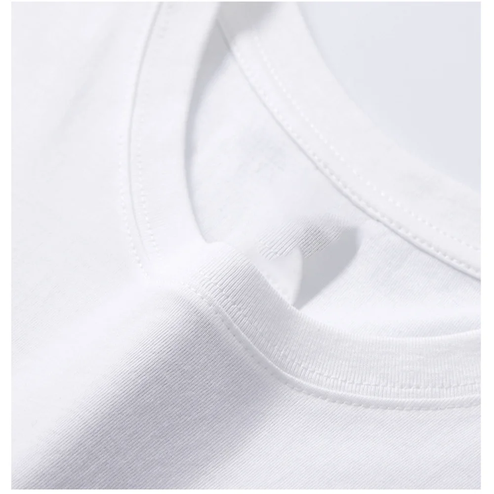 Men's Printed T-Shirt - 100% Cotton Letter Pattern - Fashionable, Casual, Sports Fit, Loose-Looking Trendy T-Shirt