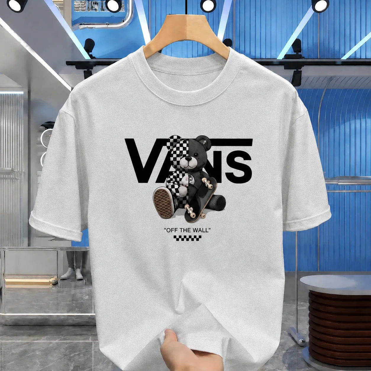 2026 Summer New T-shirt Luxury Printed Top Pattern Short Sleeve Hip Hop T-shirts Men's Clothing Women's Alphabet T Shirt