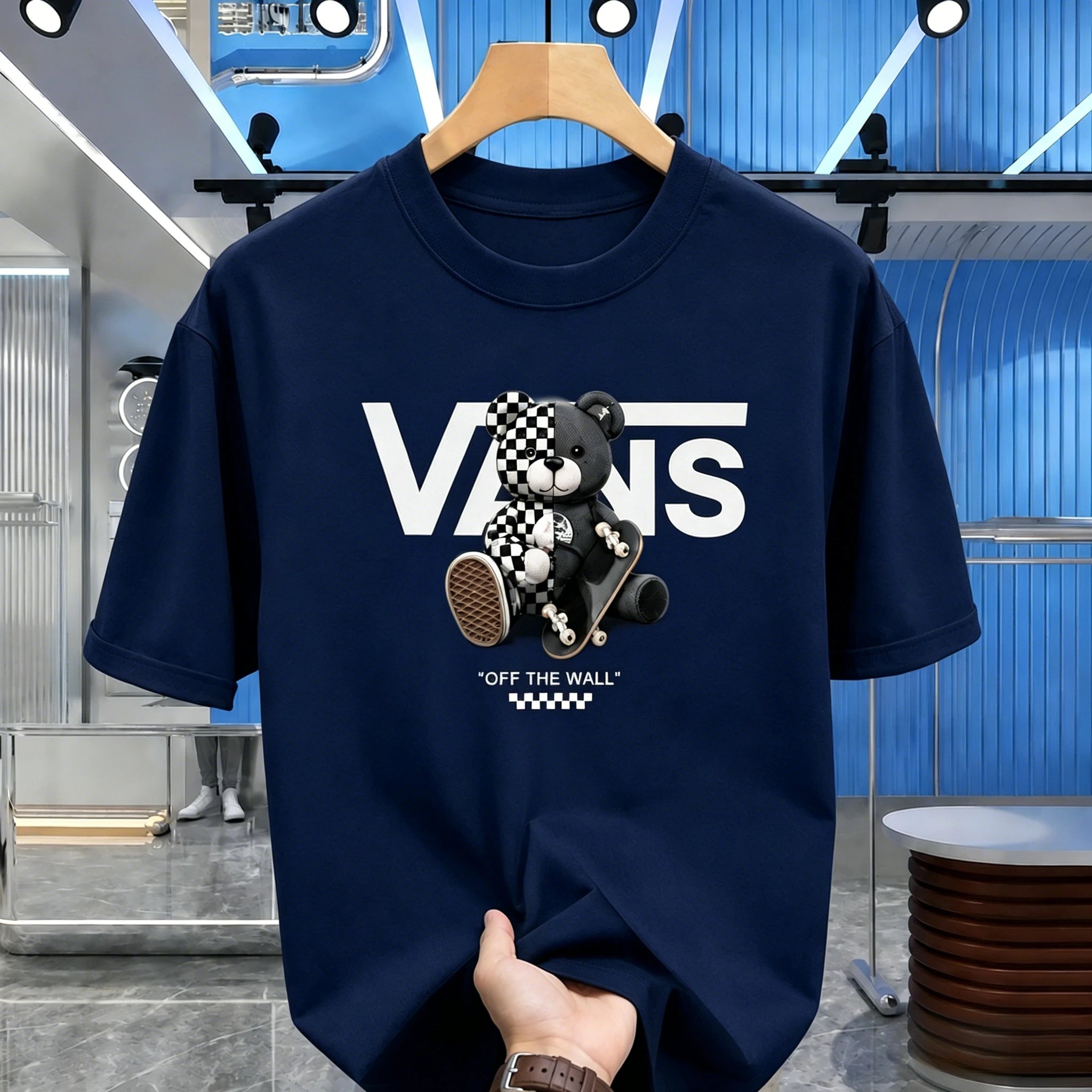2026 Summer New T-shirt Luxury Printed Top Pattern Short Sleeve Hip Hop T-shirts Men's Clothing Women's Alphabet T Shirt